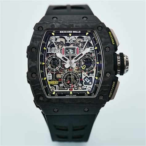 richard mille black carbon|Richard Mille carbon tpt.